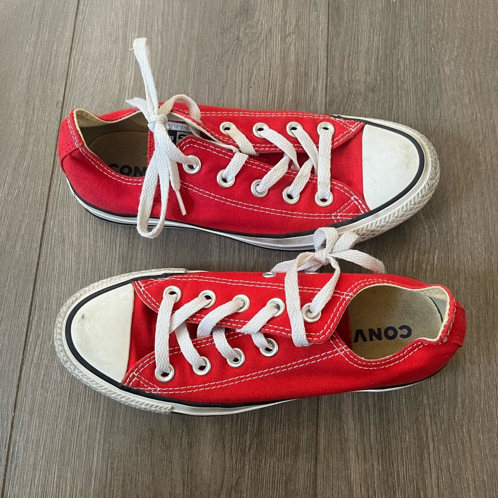 Converse  Red Sneakers